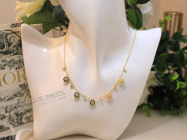 Dior飾品 迪奧經典熱銷款項鏈 Dior高級珠寶Rose des vents項鏈  zgd1300
